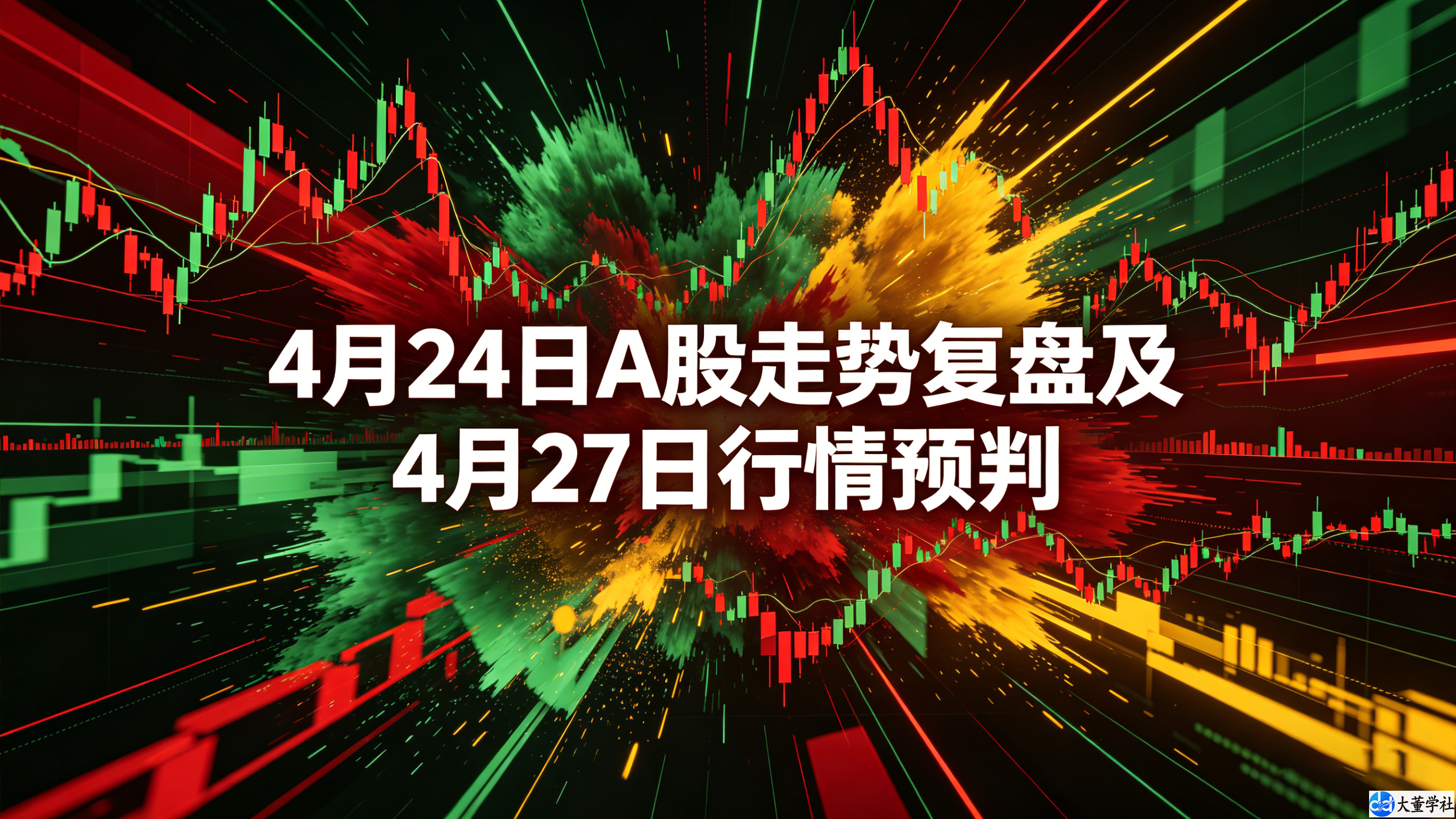 A 股 4 月 24 日走势复盘与下周一（4 月 27 日）大盘预判