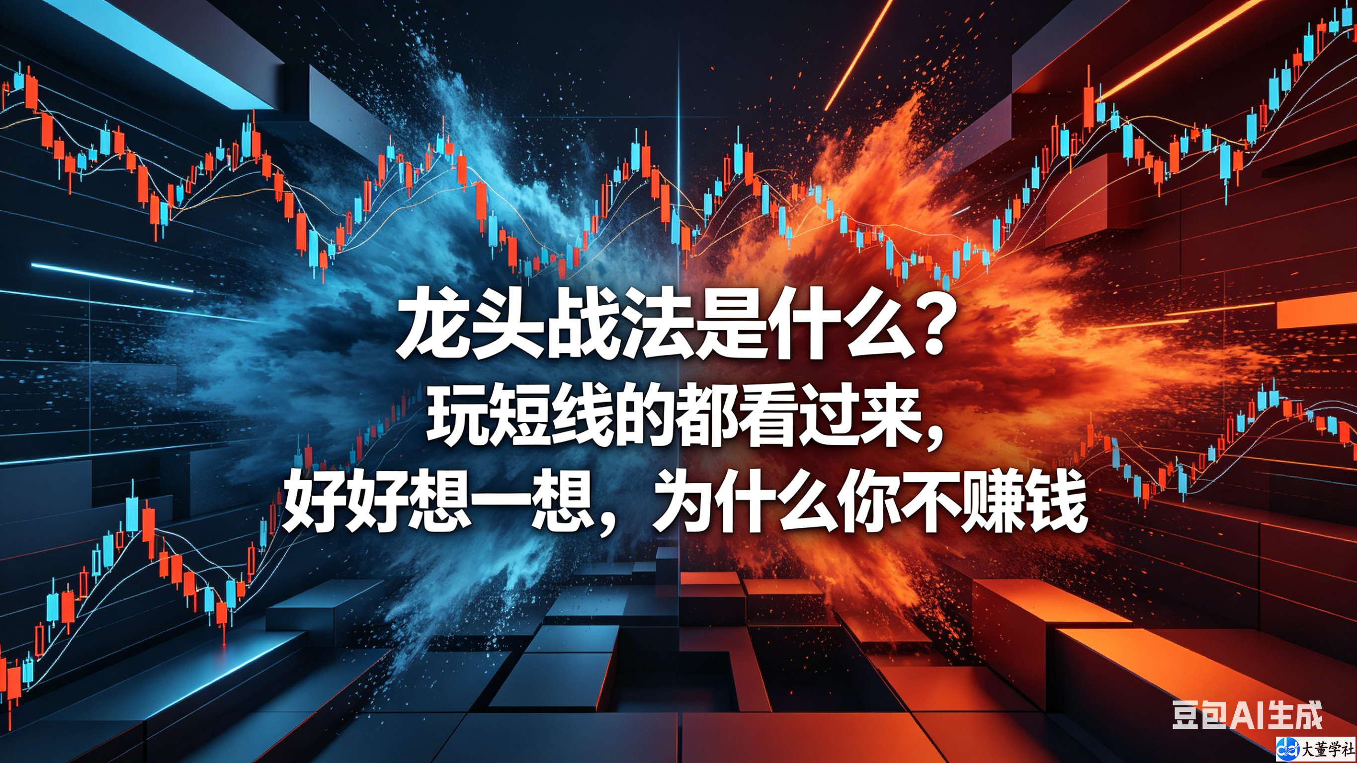 龙头战法是什么？玩短线的都看过来，好好想一想，为什么你不赚钱