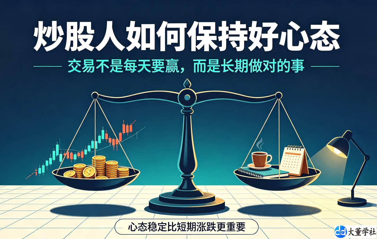 炒股人，最难战胜的从不是市场，而是自己的心态